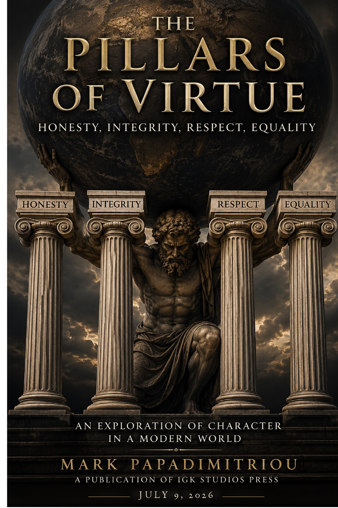 Cover of The Pillars of Virtue by Mark Papadimitriou